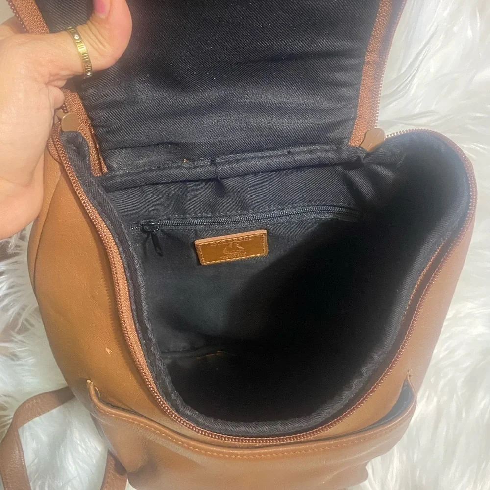 St. John's Bay Brown Backpack with Durable Design